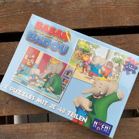 Babar /Puzzle 2x48
